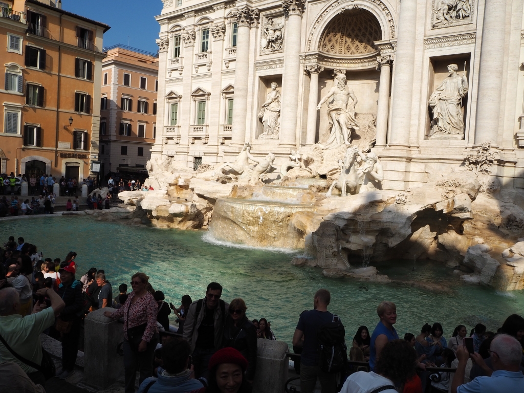 One of the cliches of Reneissance Rome - Fountain Di Trevi