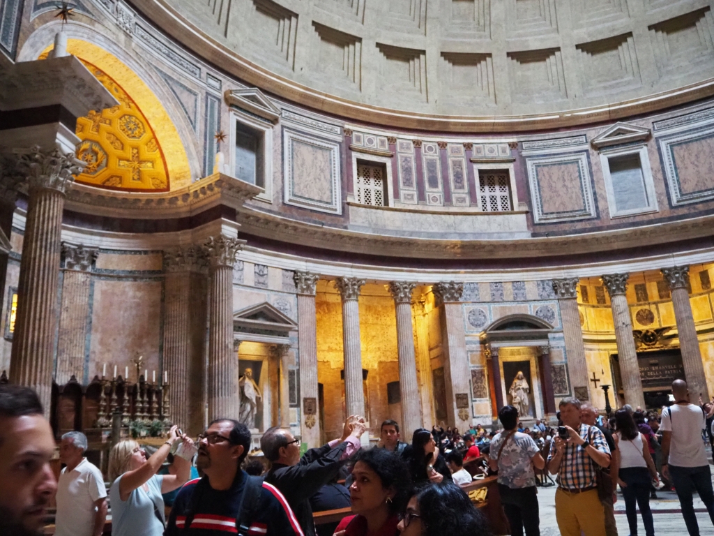 The Pantheon from the inside