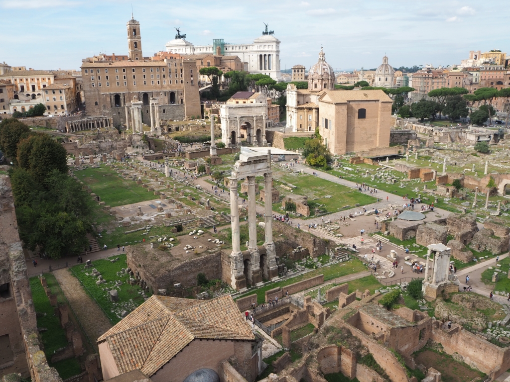 Roman Forum from above