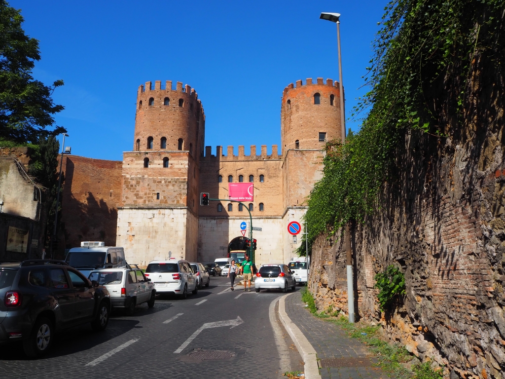 gate of San Sebastian, Rome